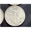 Image 5 : WALKING LIBERTY SILVER HALF DOLLARS - 1938,1939,1940, AND 1941D