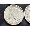 Image 9 : WALKING LIBERTY SILVER HALF DOLLARS - 1938,1939,1940, AND 1941D