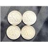 Image 6 : WALKING LIBERTY SILVER HALF DOLLARS - 1941D,1942,1943,AND1945