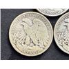 Image 12 : WALKING LIBERTY SILVER HALF DOLLARS - 1935D,1936D,1937S,1938,AND1939