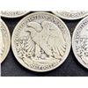 Image 14 : WALKING LIBERTY SILVER HALF DOLLARS - 1935D,1936D,1937S,1938,AND1939