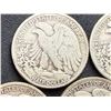 Image 8 : WALKING LIBERTY SILVER HALF DOLLARS - 1935D,1936D,1937S,1938,AND1939