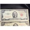 Image 3 : UNITED STATES NOTES - 1953 SERIES $2 BILLS; LOT OF 5