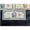 Image 6 : UNITED STATES NOTES - 1953 SERIES $2 BILLS; LOT OF 5