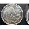 Image 5 : FRANKLIN SILVER HALF DOLLARS - 1954D,1958D,1962D,AND 1963D