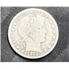 Image 1 : BARBER SILVER HALF DOLLAR - 1912D
