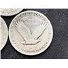 Image 12 : STANDING LIBERTY SILVER QUARTERS - 1925, 1925,1926,1927, AND 1928