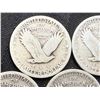 Image 8 : STANDING LIBERTY SILVER QUARTERS - 1925, 1925,1926,1927, AND 1928