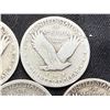 Image 9 : STANDING LIBERTY SILVER QUARTERS - 1925, 1925,1926,1927, AND 1928