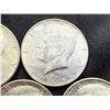 Image 3 : KENNEDY HALF DOLLARS - 1964D, 1965, 1966, 1967, AND 1968