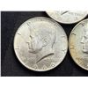 Image 4 : KENNEDY HALF DOLLARS - 1964D, 1965, 1966, 1967, AND 1968