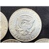 Image 9 : KENNEDY HALF DOLLARS - 1964D, 1965, 1966, 1967, AND 1968