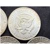Image 10 : KENNEDY HALF DOLLARS - 1964, 1965, 1966, 1967, AND 1968D