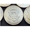 Image 12 : KENNEDY HALF DOLLARS - 1964, 1965, 1966, 1967, AND 1968D