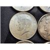 Image 12 : KENNEDY HALF DOLLARS - 1964; LOT OF 18