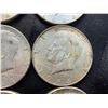 Image 15 : KENNEDY HALF DOLLARS - 1964; LOT OF 18