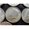 Image 18 : KENNEDY HALF DOLLARS - 1964; LOT OF 18