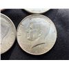 Image 19 : KENNEDY HALF DOLLARS - 1964; LOT OF 18