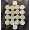 Image 21 : KENNEDY HALF DOLLARS - 1964; LOT OF 18