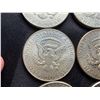 Image 27 : KENNEDY HALF DOLLARS - 1964; LOT OF 18