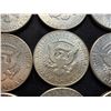 Image 29 : KENNEDY HALF DOLLARS - 1964; LOT OF 18