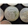 Image 37 : KENNEDY HALF DOLLARS - 1964; LOT OF 18
