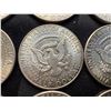 Image 20 : KENNEDY HALF DOLLARS - 1964; LOT OF 13