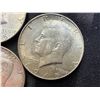 Image 15 : KENNEDY HALF DOLLARS - SIX 1964 AND SIX 1965; LOT OF 12