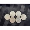 Image 17 : KENNEDY HALF DOLLARS - SIX 1964 AND SIX 1965; LOT OF 12