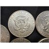 Image 18 : KENNEDY HALF DOLLARS - SIX 1964 AND SIX 1965; LOT OF 12