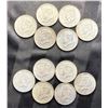 Image 1 : KENNEDY HALF DOLLARS - SIX 1964 AND SIX 1965; LOT OF 12