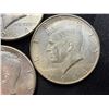 Image 8 : KENNEDY HALF DOLLARS - SIX 1964 AND SIX 1965; LOT OF 12