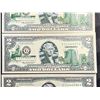 Image 3 : UNCIRCULATED SERIES 2003 $2 BILLS THAT HAVE BEEN COLORIZED WITH MINNESOTA-SPECIFIC OVERLAY; LOT OF 3