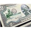 Image 8 : UNCIRCULATED SERIES 2003 $2 BILLS THAT HAVE BEEN COLORIZED WITH MINNESOTA-SPECIFIC OVERLAY; LOT OF 2