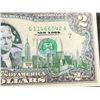 Image 4 : UNCIRCULATED SERIES 2003 $2 BILLS THAT HAVE BEEN COLORIZED WITH NEW YORK-SPECIFIC OVERLAY