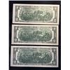 Image 5 : SERIES 2013 SEQUENTIALLY SERIAL NUMBERED $2 BILLS - LOT OF 3