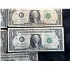 Image 11 : PAPER CURRENCY - ONE DOLLAR SILVER CERTIFICATES (1957 AND 1957B SERIES) AND FEDERAL RESERVE NOTES; L