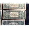 Image 17 : PAPER CURRENCY - ONE DOLLAR SILVER CERTIFICATES (1957 AND 1957B SERIES) AND FEDERAL RESERVE NOTES; L
