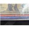 Image 6 : PAPER CURRENCY - 1935 ONE DOLLAR SILVER CERTIFICATE; ON INFORMATIONAL CARDBOARD