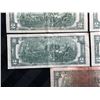 Image 16 : PAPER CURRENCY - $2 FEDERAL RESERVE NOTES, LOT OF 7; AND $1 FEDERAL RESERVE NOTES, LOT OF 2