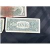 Image 20 : PAPER CURRENCY - $2 FEDERAL RESERVE NOTES, LOT OF 7; AND $1 FEDERAL RESERVE NOTES, LOT OF 2