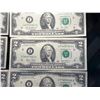 Image 5 : PAPER CURRENCY - $2 FEDERAL RESERVE NOTES, LOT OF 7; AND $1 FEDERAL RESERVE NOTES, LOT OF 2