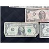 Image 9 : PAPER CURRENCY - $2 FEDERAL RESERVE NOTES, LOT OF 7; AND $1 FEDERAL RESERVE NOTES, LOT OF 2