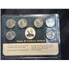Image 2 : UNCIRCULATED SET OF 1979 AND 1980 SUSAN B. ANTHONY DOLLARS; LOT OF TWO SETS