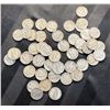 Image 1 : MERCURY SILVER DIMES - LOT; 122 GRAMS TOTAL WEIGHT