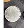 Image 15 : FRENCH COINS! LOT INCLUDES TWO COINS FROM THE SECOND FRENCH EMPIRE UNDER NAPOLEAN III - 1861 AND 186