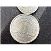 Image 7 : FRENCH COINS! LOT INCLUDES TWO COINS FROM THE SECOND FRENCH EMPIRE UNDER NAPOLEAN III - 1861 AND 186