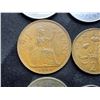 Image 15 : VARIOUS BRITISH COMMONWEALTH COINS - LOT INCLUDES A 1921 KING GEORGE V ONE-FLORIN SILVER COIN! LOT I