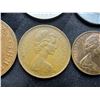 Image 6 : VARIOUS BRITISH COMMONWEALTH COINS - LOT INCLUDES A 1921 KING GEORGE V ONE-FLORIN SILVER COIN! LOT I