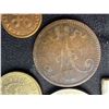 Image 23 : VARIOUS COINS FROM NORWAY, SWEDEN, FINLAND, AND DENMARK - INCLUDES AN 1866 5 PENNIA ALEKSANDR II COI